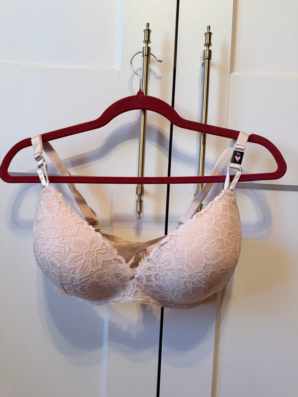 victoria's secret padded no underwire bra nwt